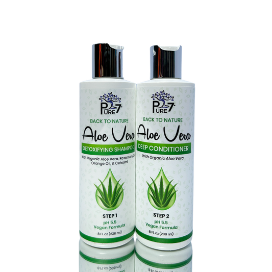 Back to Nature Aloe Vera Shampoo & Deep Conditioner System