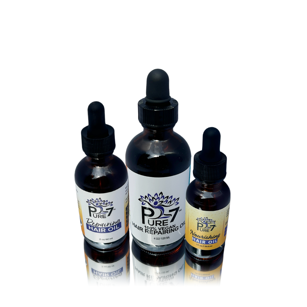 PURE 7 Hair Strengthening Oil: Feeds Your Follicle Hair Boosting Nutrients