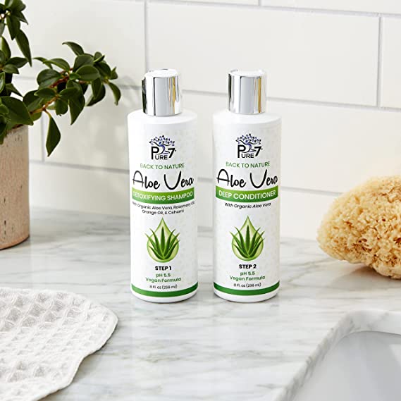 to Nature Aloe Vera Shampoo & Deep Conditioner System – Hair & Scalp Meds